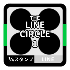 LINE CIRCLE 1 [1-4][BLACK][LINE]