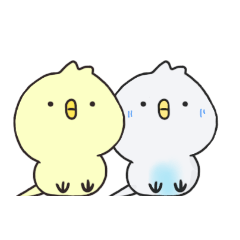 White bird and Yellow bird