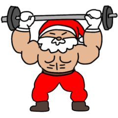 Muscle Santa training