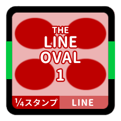 LINE OVAL 1 [1-4][RED][LINE]