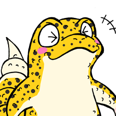 Leopard gecko yellow guy