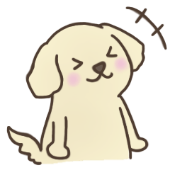 Sticker Day: Lovely dog
