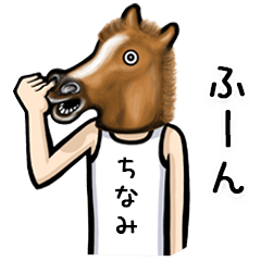 Horse Sticker for Chinami