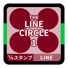 LINE CIRCLE 1 [1-4][BORDEAUX][LINE]