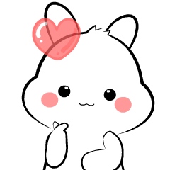 Lovely bunny 2 : Pop-up stickers