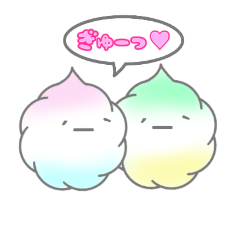 Puffy cottoncandy