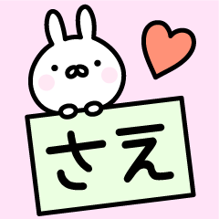 Cute Rabbit "Sae"
