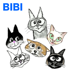 Cat Bibi and her funny friends. Part 3