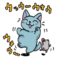Mugi-kun! Cheerful stickers