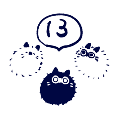 Versatile cat stickers.ver.13