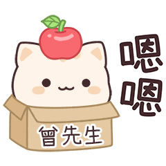 小星貓姓名貼2_曾先生專用