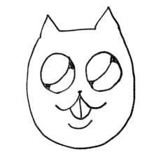 Haradatashii Cat