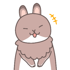 LINE StickerDay-Rabbit and Owner-