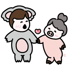 Koala and pig diary2