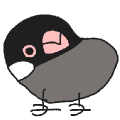 the Java sparrow is called Nagai-san.