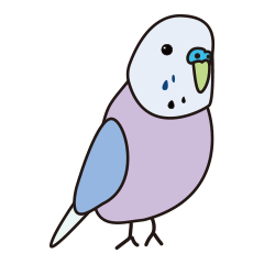 Budgerigar, Pee-chan's stamp