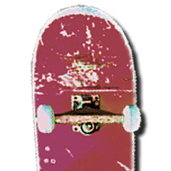 skateboarders sticker