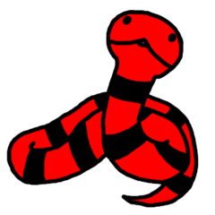 Timothy the Cute Stripy Snake