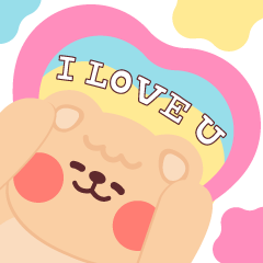 Muffin Bear : I LOVE U