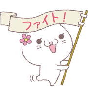 Cutie White Cat.