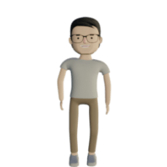 A Happy Feeling Man 3D Animation