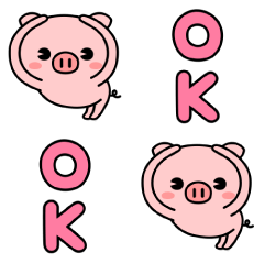 Background moves! Just PIG Emoji
