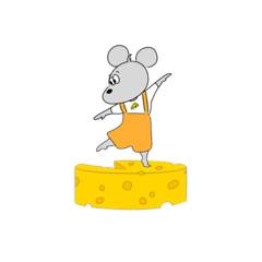 Mouse ballet dancer