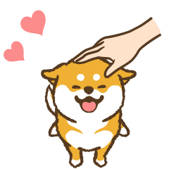 Love dog Shiba (animation)