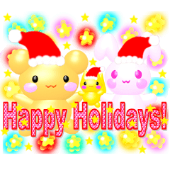 3D ANDREA Merry Christmas&Happy New Year – LINE stickers | LINE STORE
