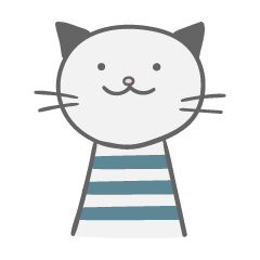 simple striped cat