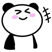 cute Panda sticker 4