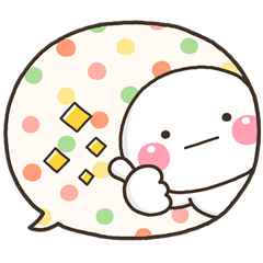 otona Cute speech bubble sticker2