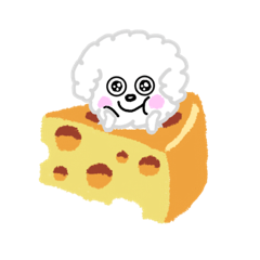 Fluffy Maltese Moco (No character)