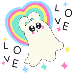 I am a cute ghost