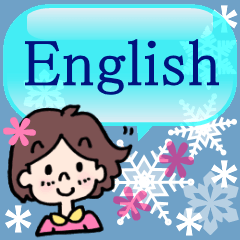 Cute girls & snow(English)
