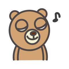 Bear BEAR stickers