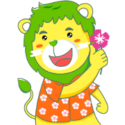 Lion-kun : Let's splash happiness!