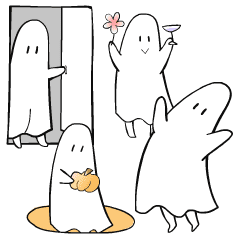 Ghost in a sheet:  English version