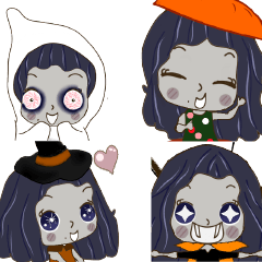 Beauty Mole Q Meier: Halloween Witch