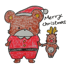 crayon kumatan christmas
