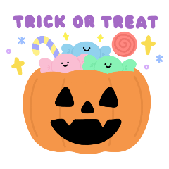 TRICK or TREAT with my HALLOWEEN