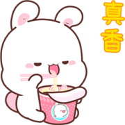 Happy Bunny 7-Pop-Up Stickers