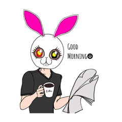 Rabbit mask "INABA-kun"