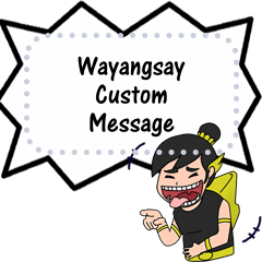 wayangsay message