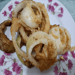 My fried onion rings