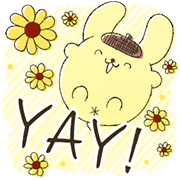 Pompompurin Big Stickers