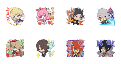 TALES OF CRESTORIA Animated stickers