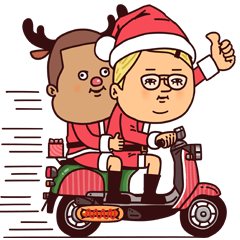 Fanciful Messenger for Christmas