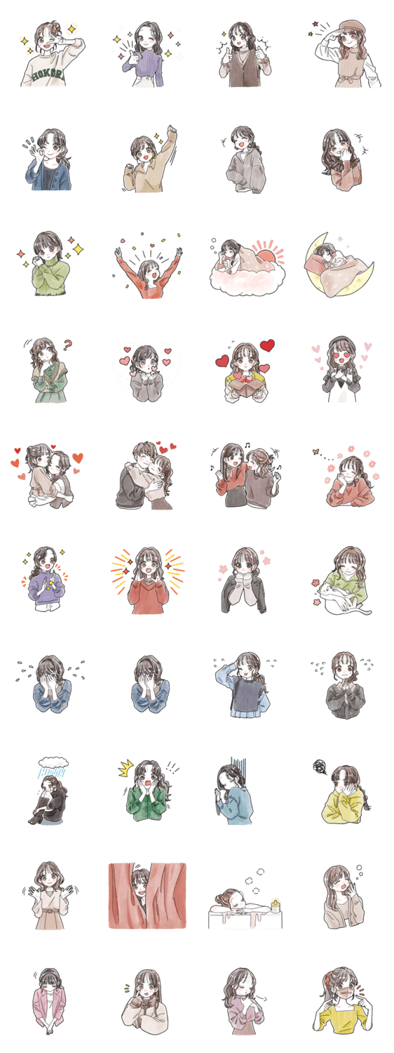 シンプルセリフなし ふんわりスタンプ Lineクリエイターズスタンプ Stamplist シンプルセリフなし ふんわりスタンプ Lineクリエイターズスタンプ Stamplist