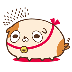まんまる犬のぽちいぬ Line スタンプ Line Store